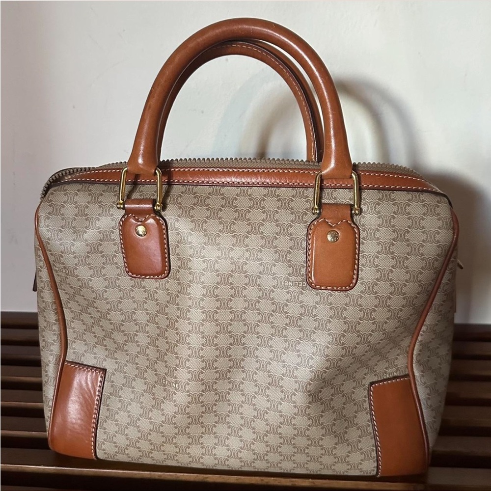 Vintage Celine Boston Bag
